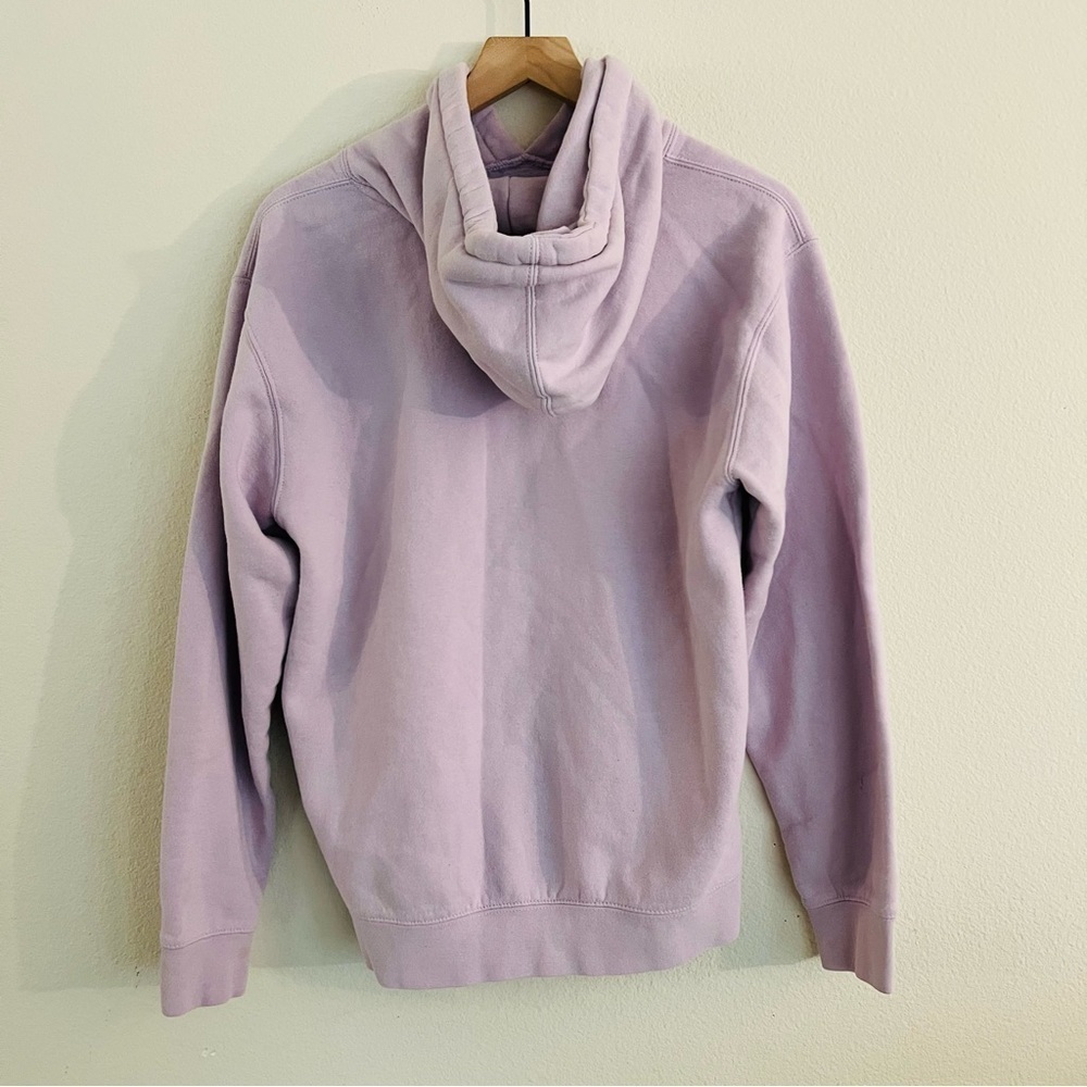 Happiness Project Men's Lavender Hoodie Hooded Sweater Size Small - Picture 2 of 6